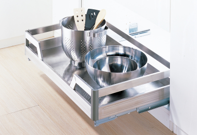 Stainless steel drawer baskets H1KGS007V/U/Q/T