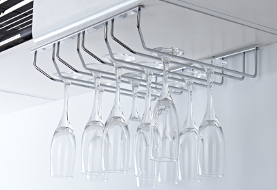 Multi-row wineglass hanger BJ004