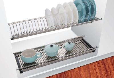 Adjustable dish rack SJ304 | stainless steel dish rack