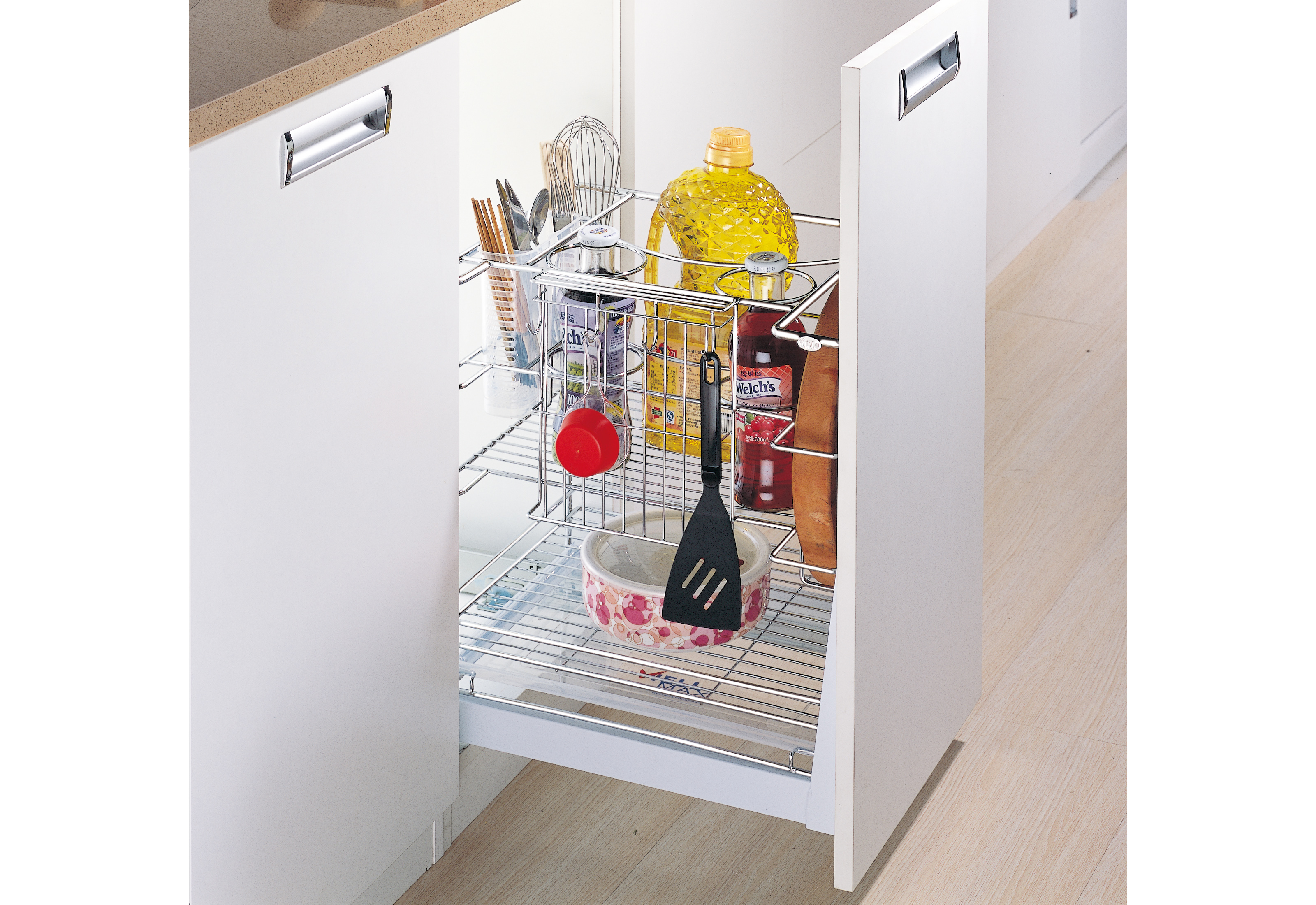 Kitchen sliding baskets PTJ010I | pull-out basket