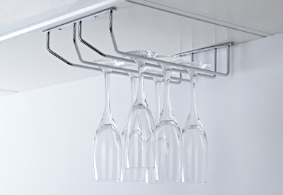 Double row wine glass rack BJ005