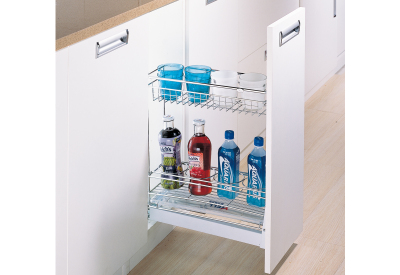 slim spice rack PTJ023K for kitchen cabinet