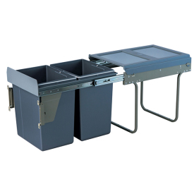 Garbage can (2x20L) sliding waste bins CLG027A(1)